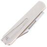 Нож Real Steel Barlow RB-5 Clip point сталь N690 рукоять Ivory G10 (8022I)