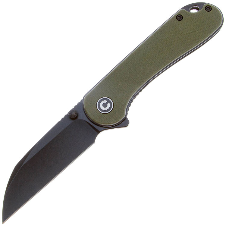 Нож CIVIVI Elementum Wharncliffe black сталь Nitro-V рукоять Green G10 (C18062AF-2)