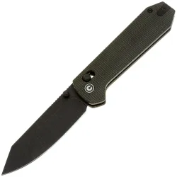 Нож CIVIVI Over Yonder blackwash сталь 14C28N рукоять Dark Green Canvas Micarta (C25027-1)