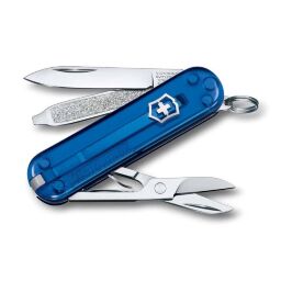 Нож-брелок Victorinox Classic SD Deep Ocean 58мм (0.6223.T2G)