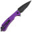 Нож Daggerr Urban 2 DL blackwash serrated сталь 8Cr14MoV рукоять Purple FRN