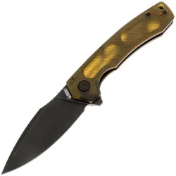 Нож Kubey Calyce blackwash сталь 14C28N рукоять Ultem