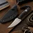 Нож TVI EDC сталь AUS-10 рукоять Black G10