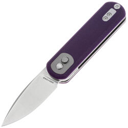 Нож Vosteed Corgi Pup satin сталь S35VN рукоять Purple G10
