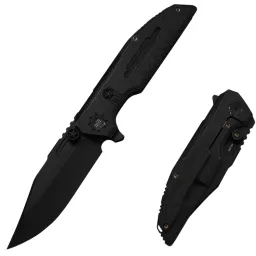 Нож WE Knife Muster blackwash сталь M390 рукоять Black Titanium (WE23058-1)