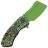 Нож Kansept Mini Korvid Green Undead сталь 154CM рукоять G10