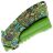 Нож Kansept Mini Korvid Green Undead сталь 154CM рукоять G10