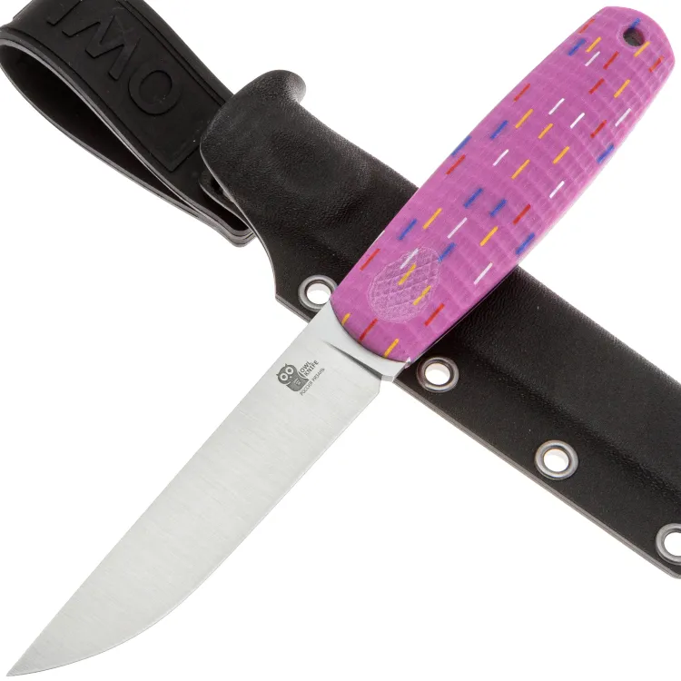 Нож Owl Knife North-S сталь Elmax рукоять G10 Пончик