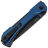 Нож Real Steel SYLPH black PVD сталь Nitro-V рукоять Blue Stainless Steel (7141BB)