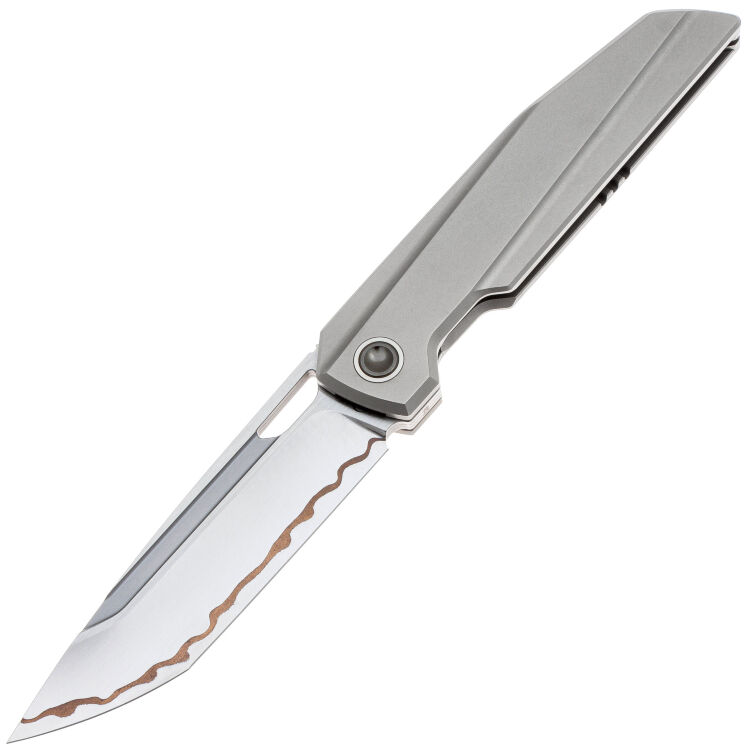 Нож TuoTown Doroda сталь SLD-Copper рукоять Graphite Titanium