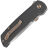 Нож FOX Original Gangster satin сталь Magnacut рукоять Black Micarta (FX-ATC-OG01 LMB)