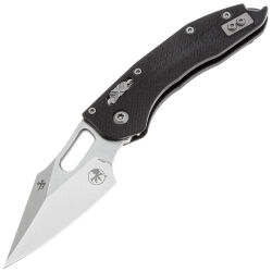 Нож Microtech Stitch Ram-Lok stonewash сталь M390MK рукоять Black G10 (169RL-10FLGTBK)