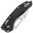 Нож Microtech Stitch Ram-Lok stonewash сталь M390MK рукоять Black G10 (169RL-10FLGTBK)