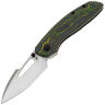 Нож Kansept Link satin сталь CPM-20CV рукоять Gecko Camo CF/Blackwash Ti