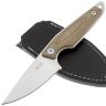 Нож MKM Makro 1 сталь M390 рукоять Natural Canvas Micarta (MA01-NC)