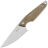 Нож MKM Makro 1 сталь M390 рукоять Natural Canvas Micarta (MA01-NC)