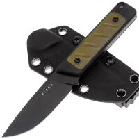 Нож Kizer Smolt black сталь D2 рукоять Black G10/Ultem