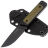 Нож Kizer Smolt black сталь D2 рукоять Black G10/Ultem