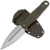 Нож Daggerr Combat stonewash сталь 8Cr14Mov рукоять Olive FRN