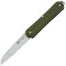 Нож FOX Vulpis 55 сталь N690Co рукоять Grenade Pattern Military Green Aluminium (FX-VPGP130 MG)
