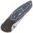 Нож WE Knife Nitro Mini сталь Heimskringla Damasteel рук. Black Ti/Nebula FatCarbon (WE22015-DS1)