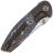 Нож WE Knife Nitro Mini сталь Heimskringla Damasteel рук. Black Ti/Nebula FatCarbon (WE22015-DS1)