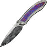 Нож WE Knife Winsome сталь Fafnir Damasteel рукоять Beadblasted Ti/Timascus (WE23092-DS1)