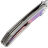 Нож WE Knife Winsome сталь Fafnir Damasteel рукоять Beadblasted Ti/Timascus (WE23092-DS1)