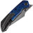 Нож Kansept Fenrir satin сталь S35VN рукоять Timascus/Titanium