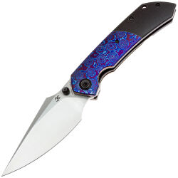 Нож Kansept Fenrir satin сталь S35VN рукоять Timascus/Titanium