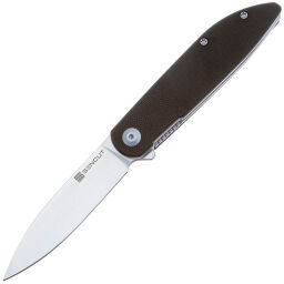 Нож Sencut Bocll II satin сталь D2 рукоять Black G10 (S22019-1)