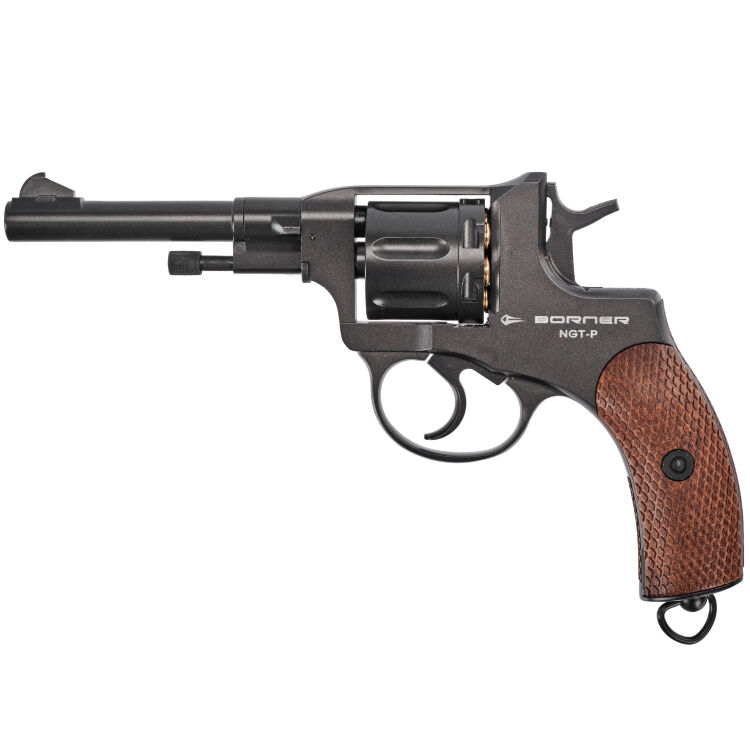 Револьвер пневматический Borner NGT-P Black (Pellets)