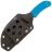 Нож WKL Мини Арли сталь 440VN рукоять микарта Crazyfiber Blue