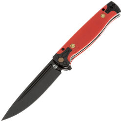 Нож Steelclaw Хорс-02 Black сталь VG-10 рукоять Red G10