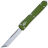 Нож Microtech Ultratech Hellhound Stonewash сталь CTS-204P рукоять OD Green Aluminium (119-10ODS)