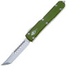 Нож Microtech Ultratech Hellhound Stonewash сталь CTS-204P рукоять OD Green Aluminium (119-10ODS)