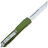 Нож Microtech Ultratech Hellhound Stonewash сталь CTS-204P рукоять OD Green Aluminium (119-10ODS)