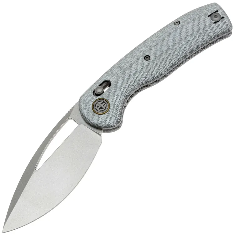 Нож Petrified Fish Viper stonewash сталь K110 рукоять Silver Twill