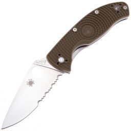 Нож Spyderco Tenacious LTW PS сталь 8Cr13MoV рукоять OD FRN (C122PSOD)