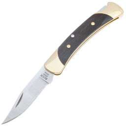 Нож BUCK 055 The 55 сталь 420HC рукоять Brass/Ebony (0055BRS)