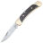 Нож BUCK 055 The 55 сталь 420HC рукоять Brass/Ebony (0055BRS)