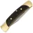 Нож BUCK 055 The 55 сталь 420HC рукоять Brass/Ebony Wood (0055BRS)
