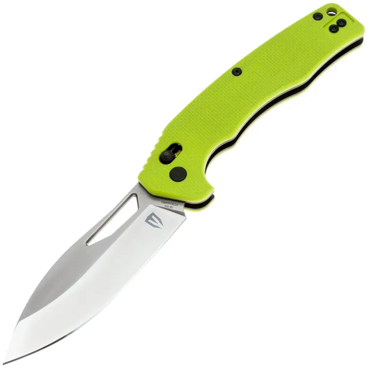 Нож OBERTECH NS-01 DB satin сталь VG-10 рукоять Lime G10