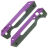 Накладки для Kizer Hyper Purple/Green Aluminium