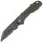 Нож CIVIVI Elementum Wharncliffe сталь Damascus рукоять Green Canvas Micarta (C18062AF-DS1)