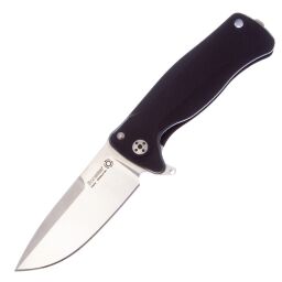 Нож Lion Steel SR-22 сталь Sleipner рукоять Black Aluminium (L/SR22A BS)