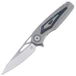 Нож CultroTech Сириус сталь Elmax рукоять Titanium/Arctic Storm FatCarbon
