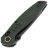 Нож Vosteed Corsair blackwash сталь Nitro-V рукоять Green Micarta