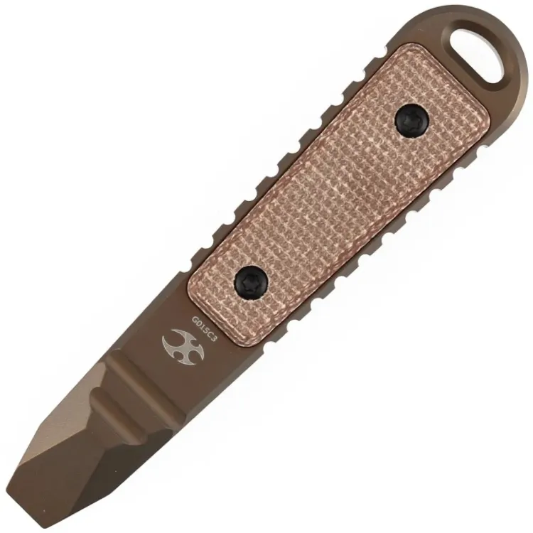 Инструмент Kansept EDC Kursor Bronze Titanium/Brown G10