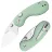 Нож Kizer Microbe satin сталь 14C28N рукоять Green G10
